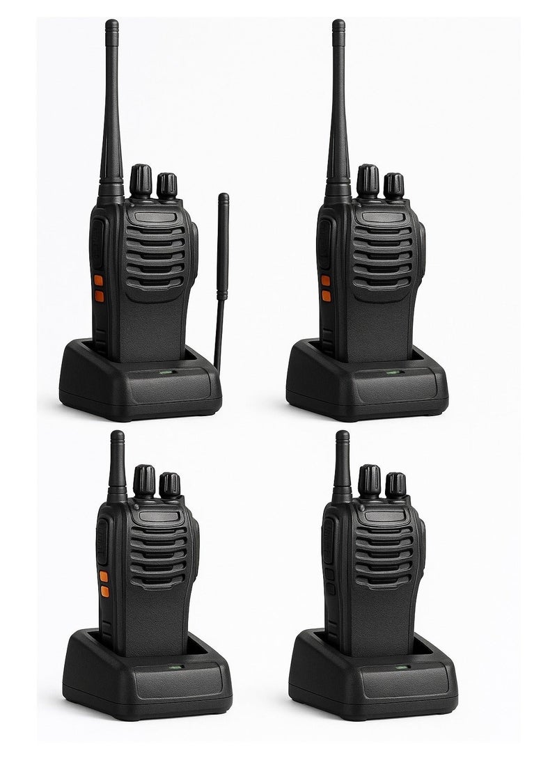 ZAICA PACK OF 4 Bf-888s Outdoor Pmr446Mhz European Frequency Intercom Wireless Handheld Manufacturer Spot - Image 3